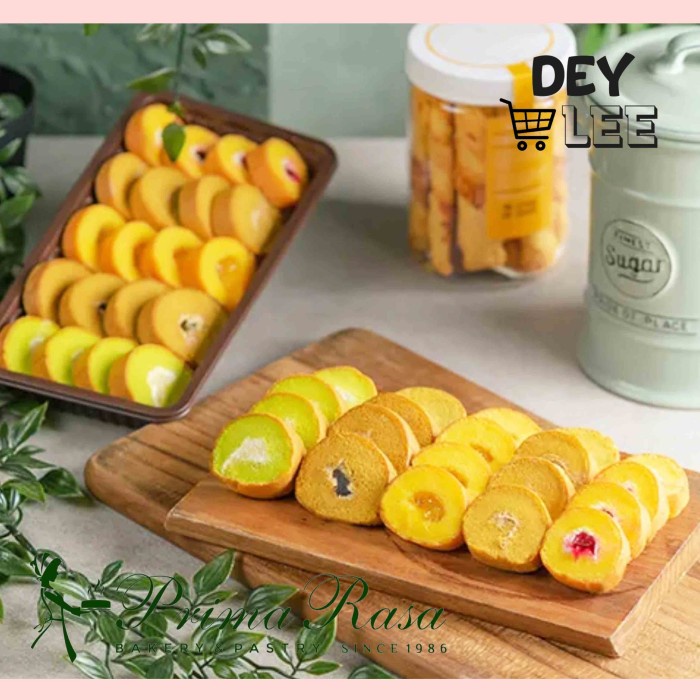 Jual PRIMARASA Bolu Gulung Mini Aneka Rasa isi 20 pcs Bandung Prima ...