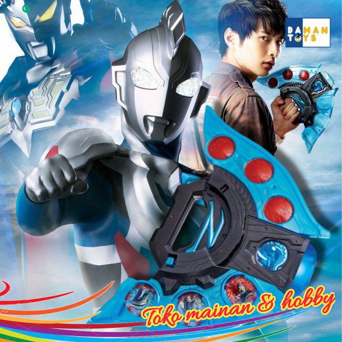Jual TERBARU / Senjata Ultraman Z DX Ultra Z Riser & Zero Seven Leo ...