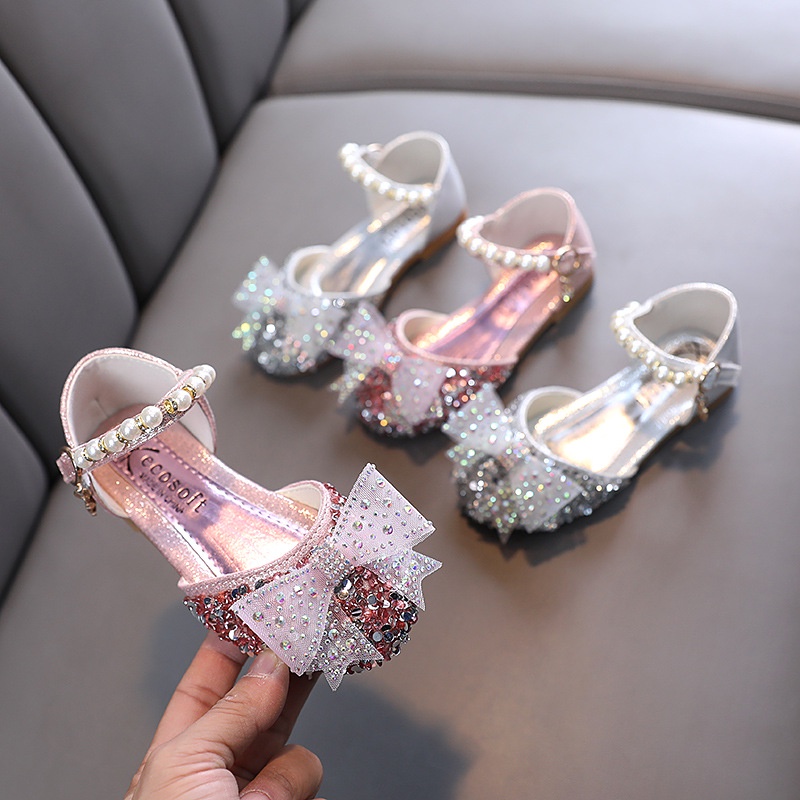 Jual Sepatu Flat Pesta Anak Perempuan Size 21-36 Import Korea - Main Image