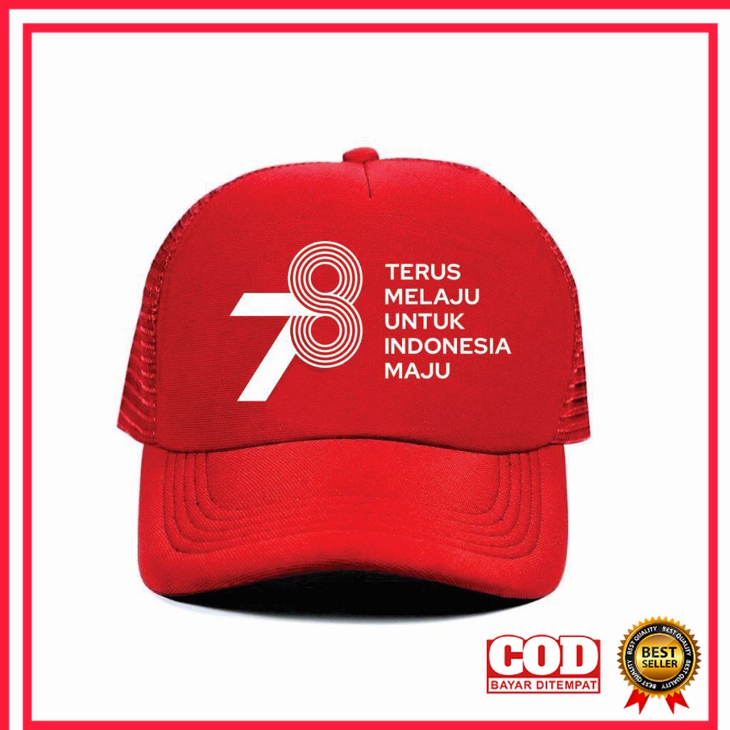 Jual Hut Ri 78 Indonesia Kaos Kemerdekaan Ri Kaos 17 Agustus Topi