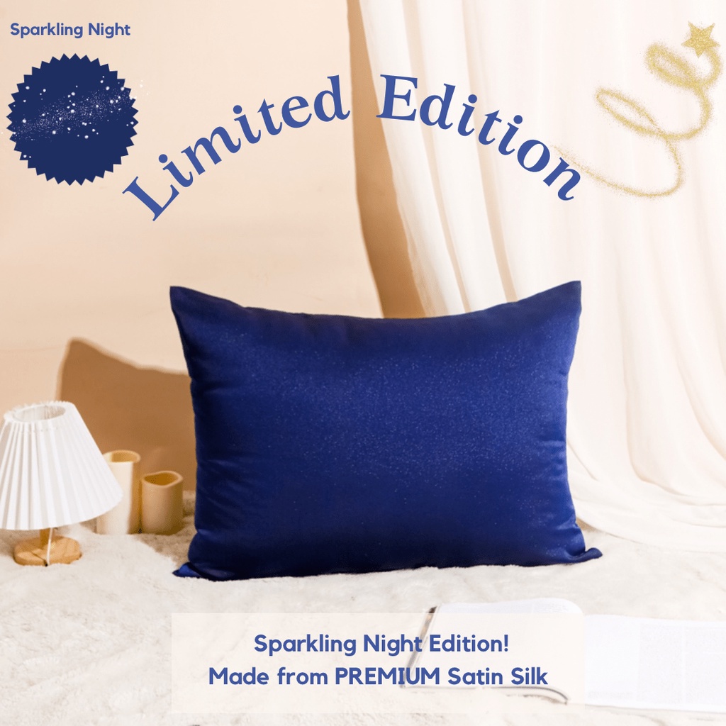 Jual Sarung Bantal PREMIUM Satin Silk Terli Beauty Satin Silk