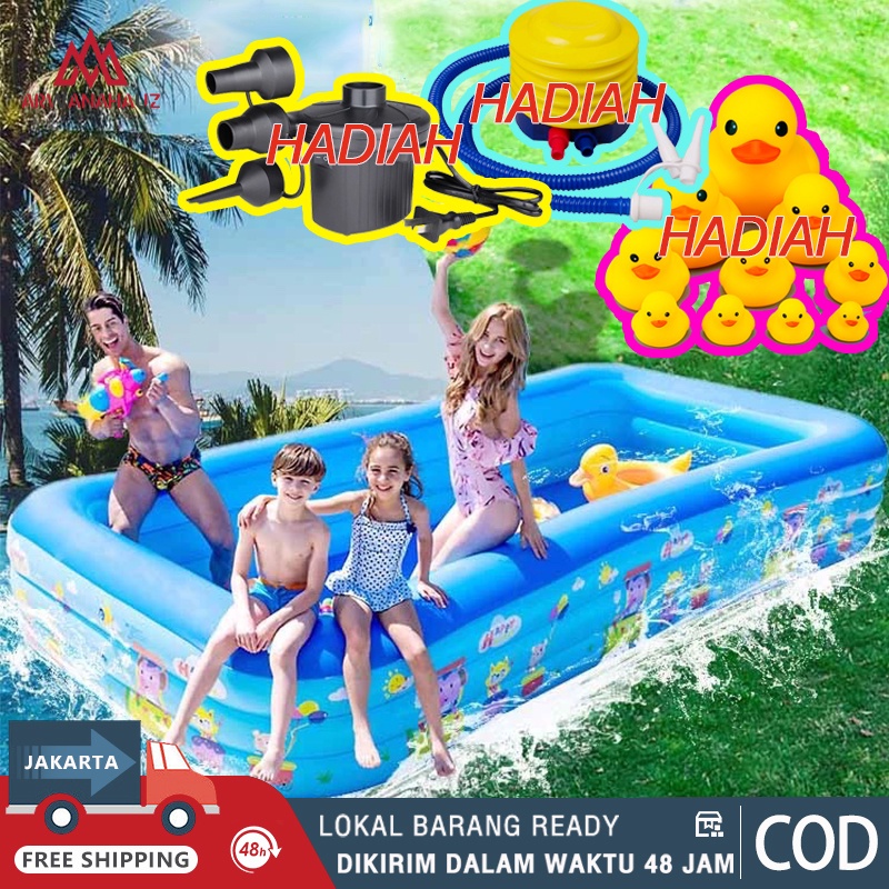 Jual kolam renang anak jumbo/kolam renang mainan PVC/kolam renang anak
