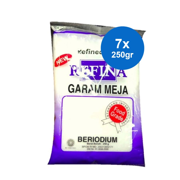 Jual Refina Garam Meja Refined Salt X Gr Shopee Indonesia