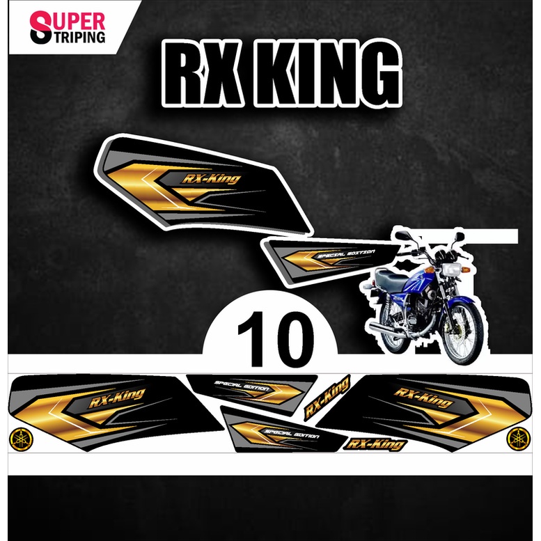 Jual STICKER RX KING Varian 10 - Desain Striping List Lis Stiker ...