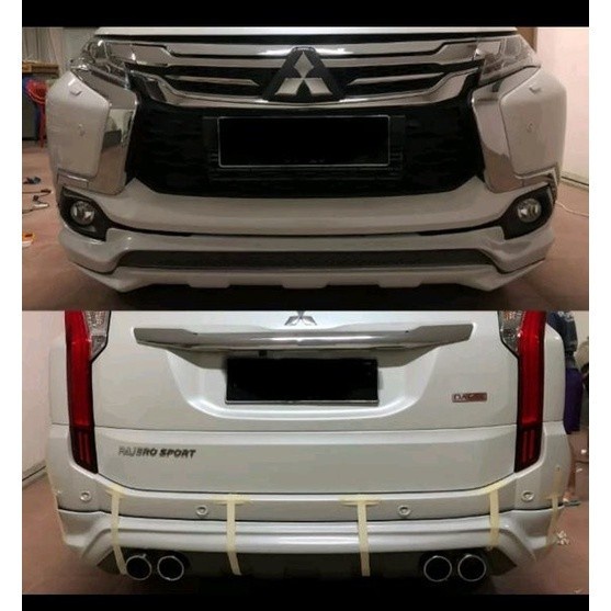 Jual Promo Bodykit Mitsubishi All New Pajero Xsport Lkj Body Kit Bemper ...