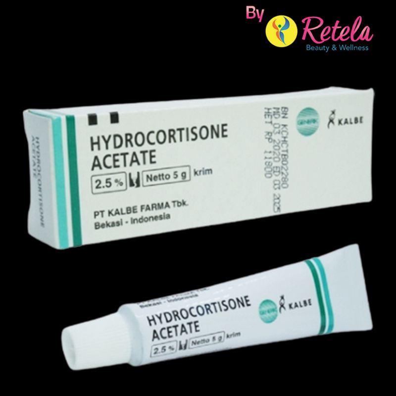 Jual hydrocortisone 2 5 cream 5gr kalbe shopee indonesia