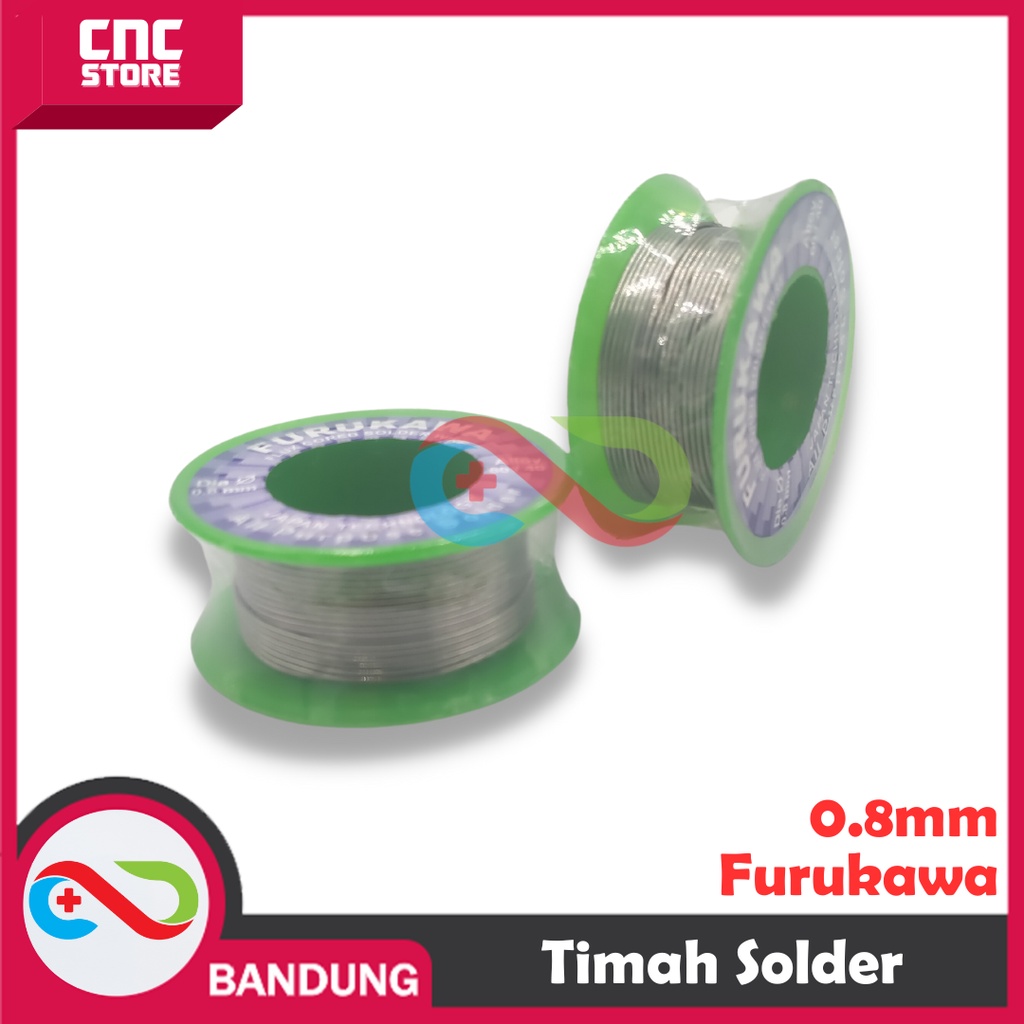 Jual TIMAH SOLDER ROLL KECIL FURUKAWA DIAMETER 0.8 1 ROLL 10 METER 10M ...