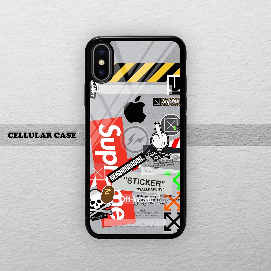 Jual Cs06 Case Glossy Iphone X Xs Xs Max Xr Casing Kilau Softcase Ip Hardcase Keren Case 6912