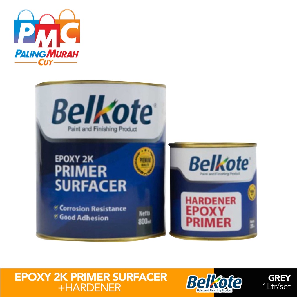 Jual Belkote Epoxy K Primer Surfacer Cat Dasar Epoxy Kg Shopee Indonesia