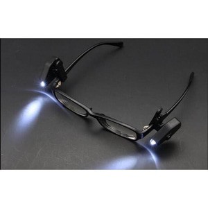 Jual Lampu Baca LED Mini Clip Kacamata Reading Book Flashlight (1pcs ...