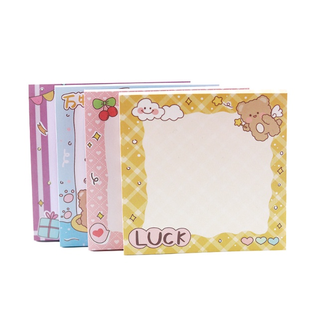 Jual J2 - Sticky notes cute bear note memo tempel | Shopee Indonesia