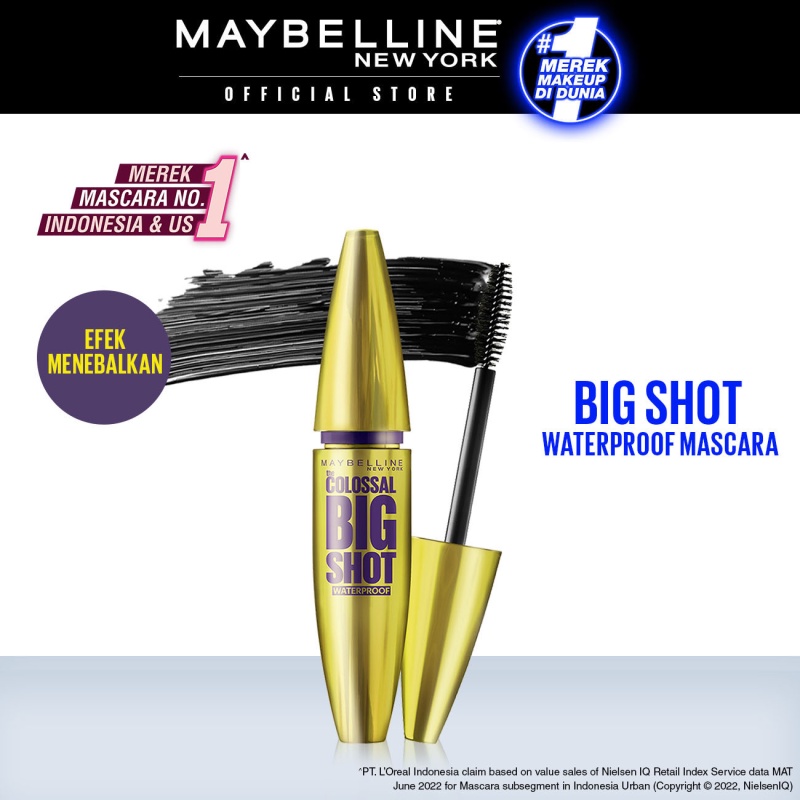 Jual Maybelline Magnum Big Shot Mascara Make Up 8.9gr (Mascara Untuk