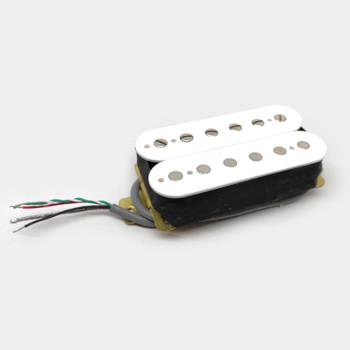 Jual Open Humbucker Ferrite Pickup Model 2 (Front) White | Shopee Indonesia