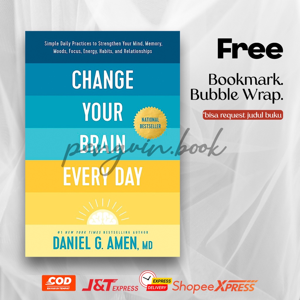 Jual Change Your Brain Books Series by Daniel G Amen (Change Your
