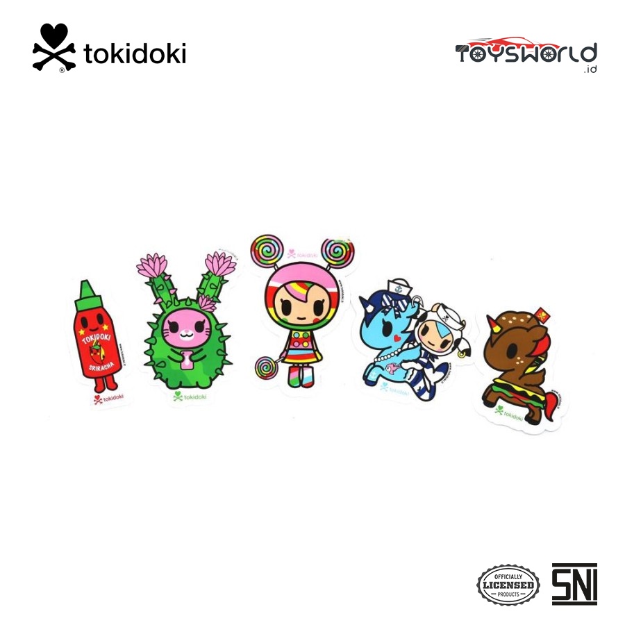 Jual Tokidoki 5 Characters Sticker Pack | Shopee Indonesia
