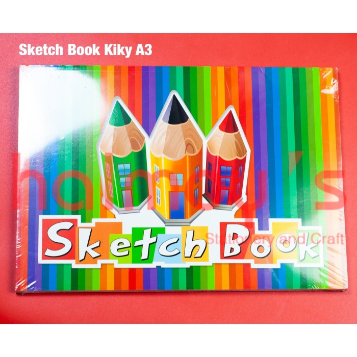 Jual SKETCH BOOK / BUKU SKETSA / GAMBAR KIKY A3 150 GSM 50 LEMBAR