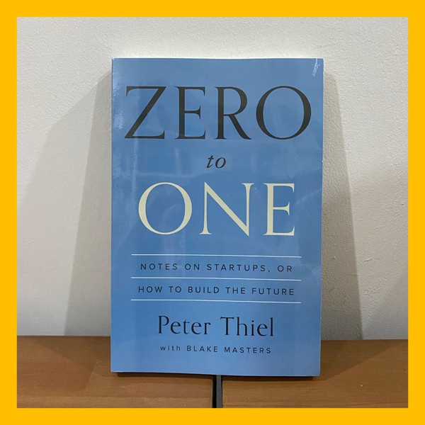 Jual Buku cetak Import Zero to One by Peter Thiel | Shopee Indonesia