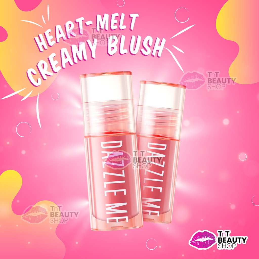Jual DAZZLE ME HeartMelt Creamy Liquid Blush Blush On TnT Beauty