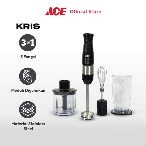 Jual Ace Kris Hand Blender 600 Watt Mesin Pembuat Jus Juice Maker Food