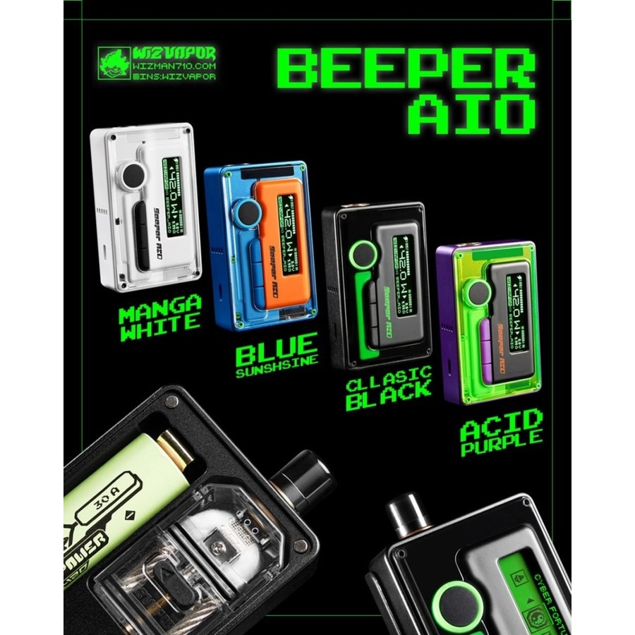 Jual BEEPER AIO POD MOD KIT 80WATT NEW EDITION DEVICE AUTHENT BY ...