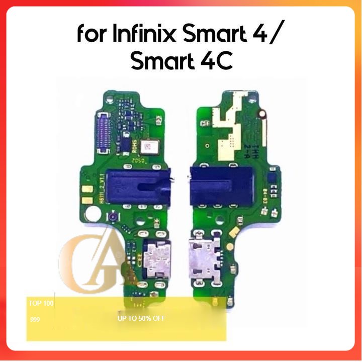 Jual Flexibel Konektor Charger Infinix Smart X Pcb Papan Cas Mic Smart C X C