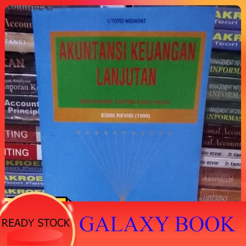 Jual Buku Akuntansi Keuangan Lanjutan Ikhtisar Teori Dan Soal Edisi