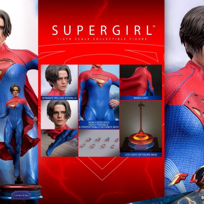 Jual Hot Toys The Flash Supergirl Shopee Indonesia 0622