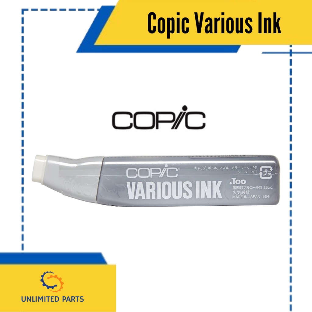 Jual Copic Markers Various Ink CVI Refill Copic Sketch, Classic, Ciao ...