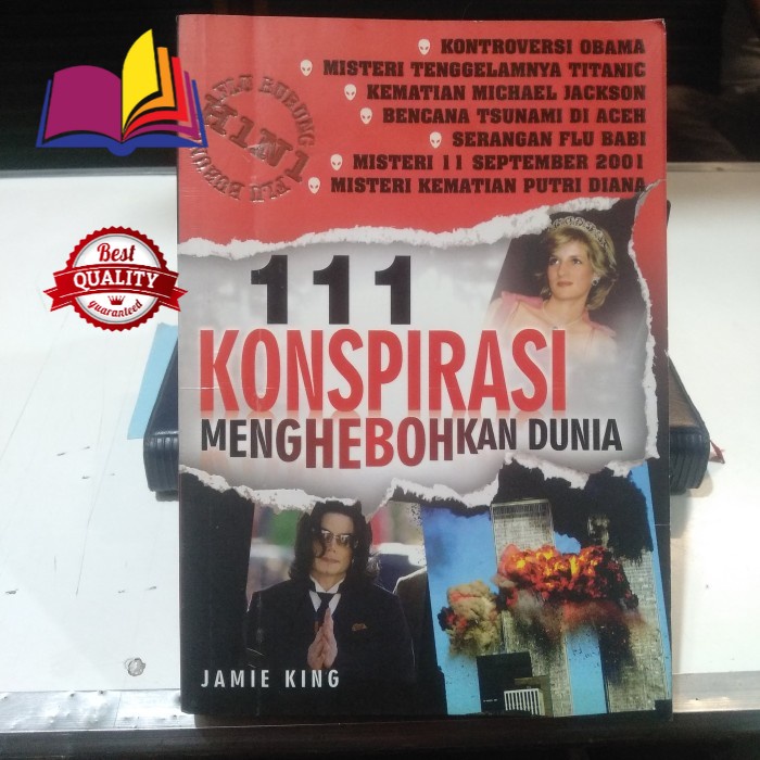 Jual Buku 111 Konspirasi Menghebohkan Dunia Jamie King Original