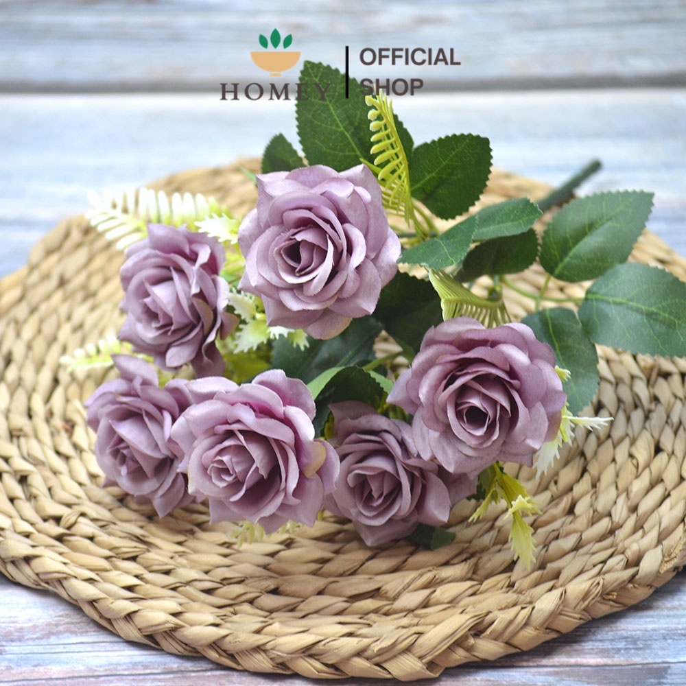 Jual HOMEY - Bouquet bunga T24 ROKU Artifisial Dekorasi Tanaman Palsu ...