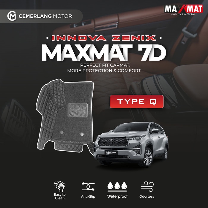 Jual Karpet Mobil MAXMAT 7D TOYOTA INNOVA ZENIX 2022 Include Coil Mat Shopee Indonesia