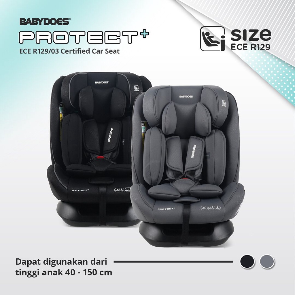 Jual Car Seat BabyDoes BD 85081 Protect+ ECE R129/03 Kursi Mobil Bayi