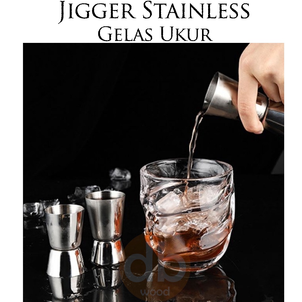 Jual Jigger Stainless Gelas Takar Measuring Cup Gelas Ukur Shopee Indonesia 6687