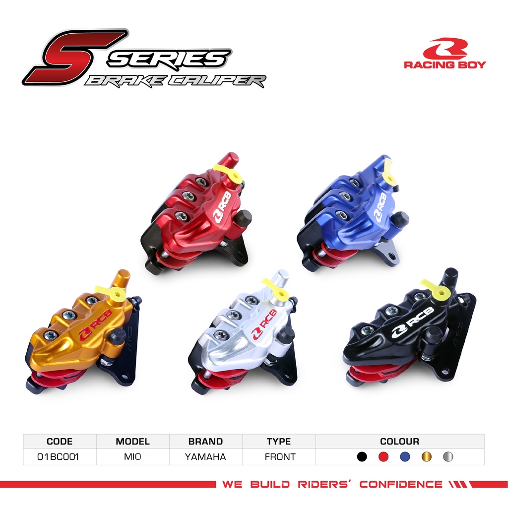 Jual Racing Boy RCB Kaliper S Series Yamaha Mio Original | Shopee Indonesia