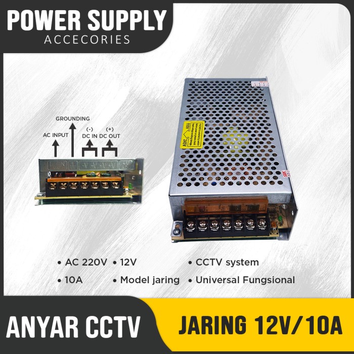 Jual Power Supply Cctv V A Jaring Shopee Indonesia