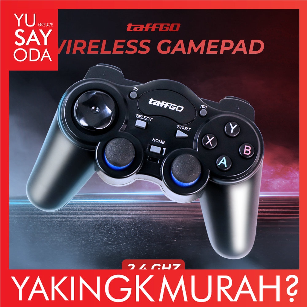 Jual JOYSTICK TaffGO Wireless Gamepad 2.4 GHz untuk Smart TV Box