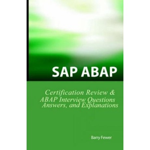 Jual SAP ABAP Certification Review: SAP ABAP Interview Questions ...