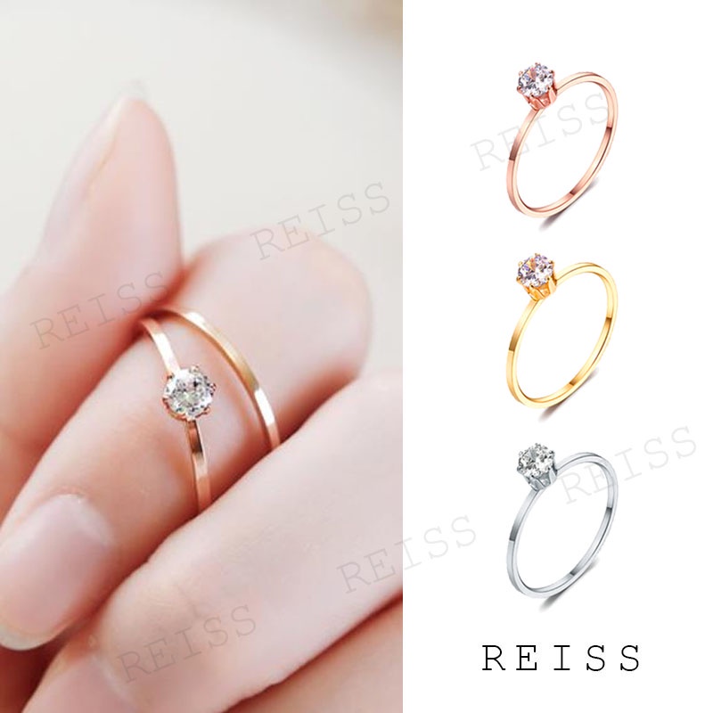 Jual CINCIN WANITA ANTI KARAT WARNA EMAS BUNGA PERMATA AMERICAN