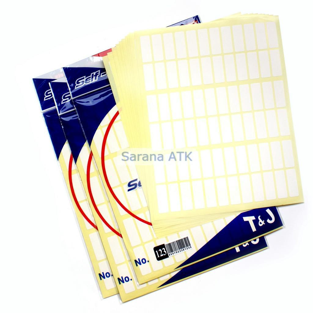Jual TOM & JERRY Label Paper No.123 Label Putih [ PAD ] | Shopee Indonesia