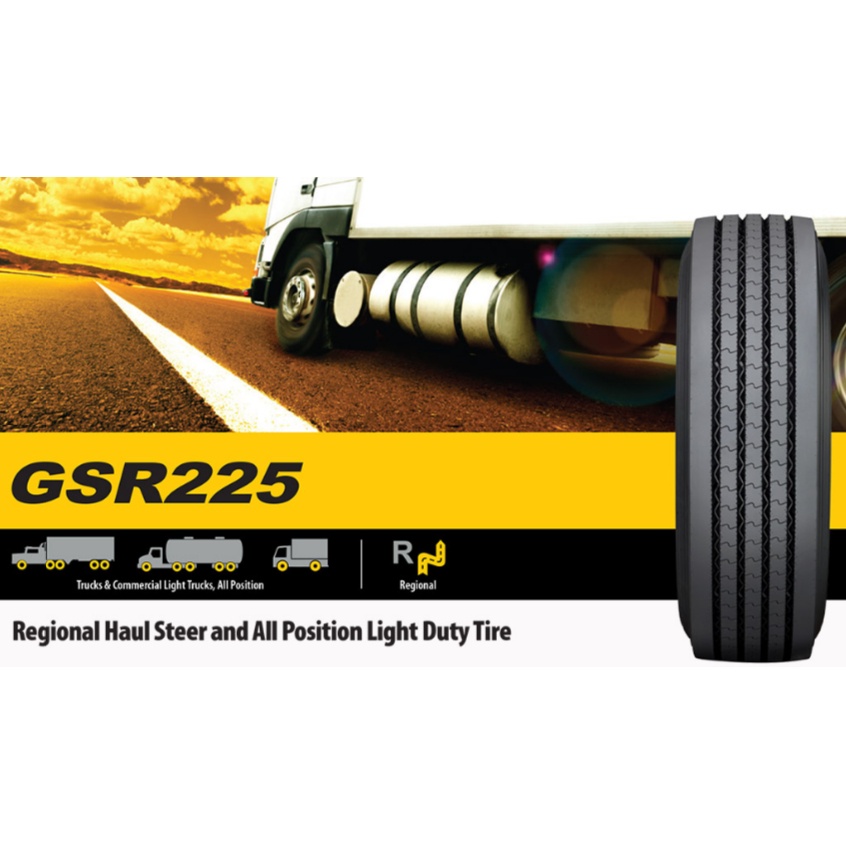 Jual Ban TRUK GiTi GSR 225 Ukuran 11 R22.5 16PR Ban Truk/Bus Tubeless ...