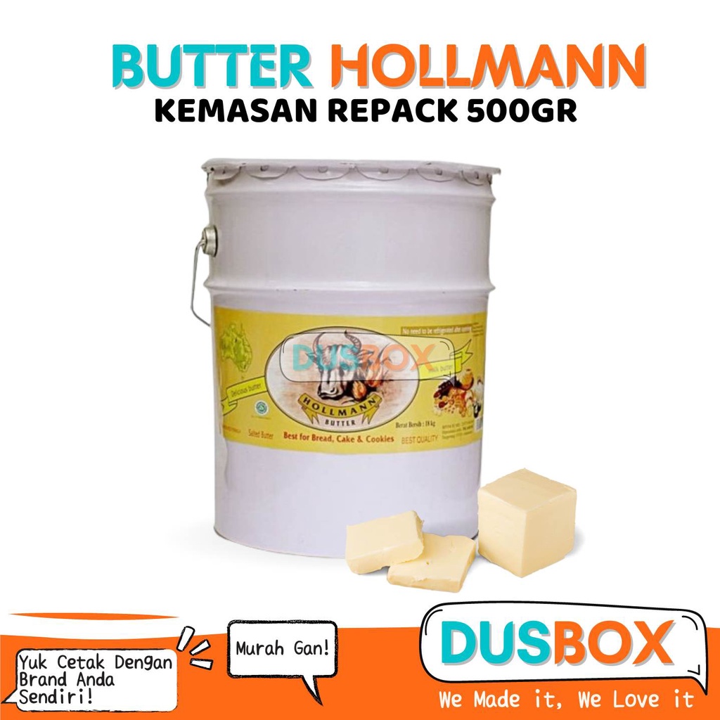 Jual Butter Hollman Repack 500gr Butter Kemasan Repack Butter