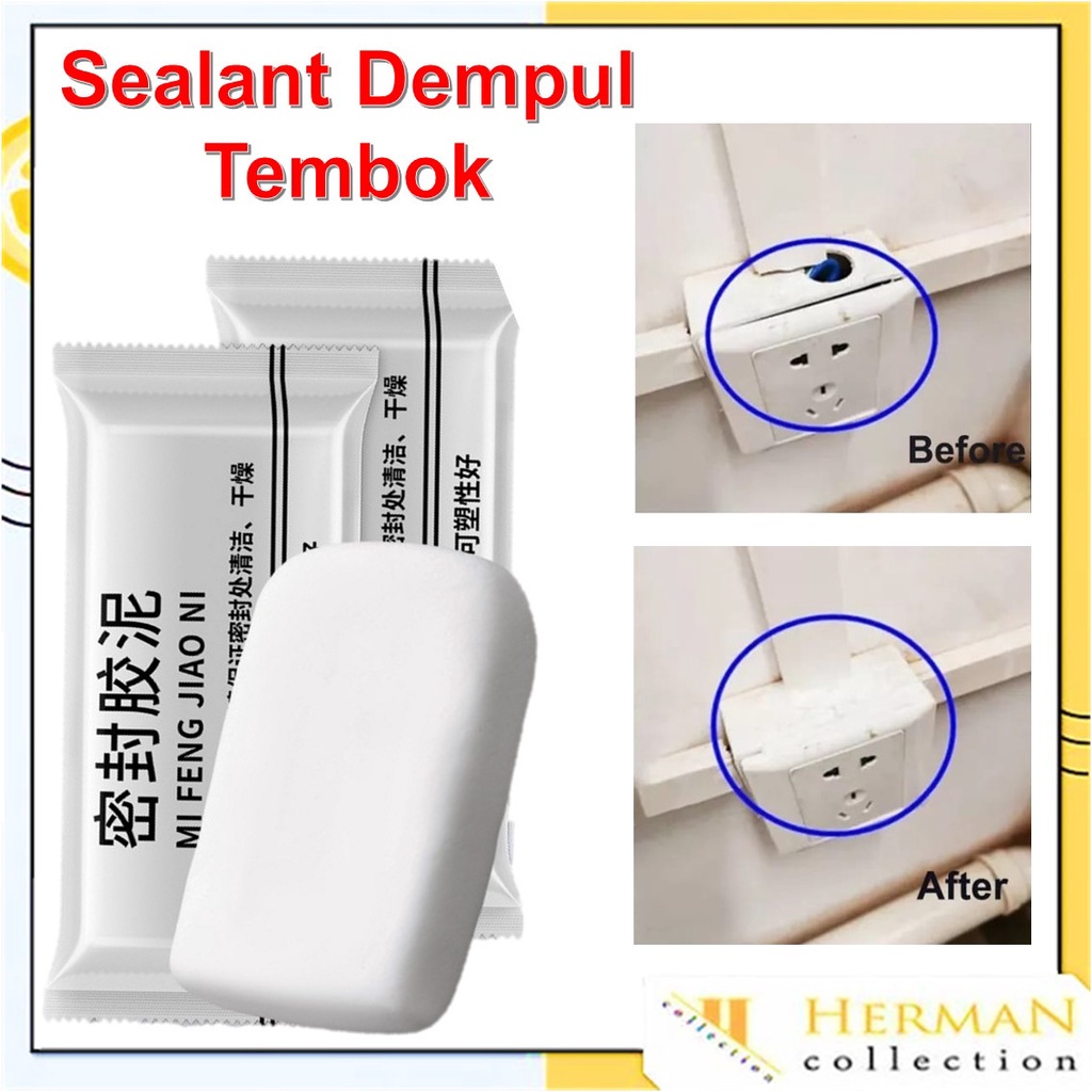 Jual MCC Sealant Dempul Tembok Dinding Instant Akan Mengeras Lem Pasta ...