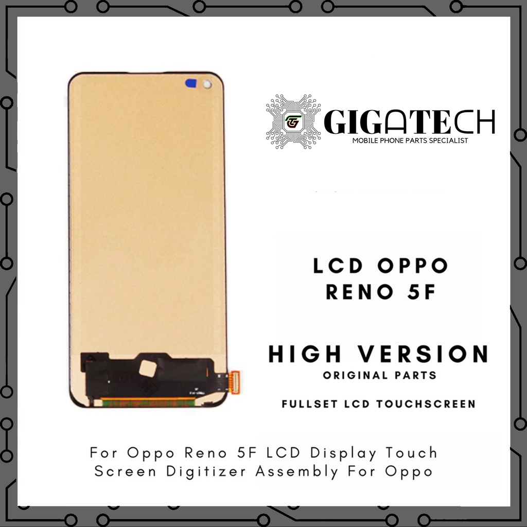 Jual LCD Oppo Reno 5F Original 100% Fullset Touchscreen Non Finger ...