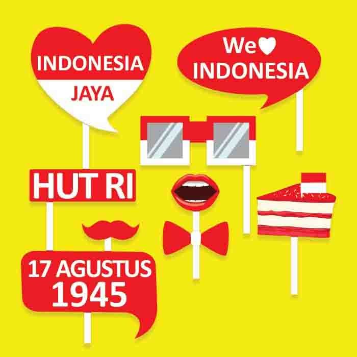 Jual READY dekorasi photobooth kemerdekaan hut ri dekorasi hiasan 17
