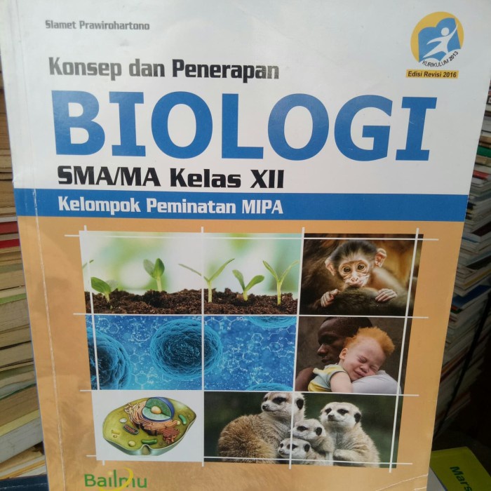 Jual Konsep Dan Penerapan Biologi Kelas XII | Shopee Indonesia