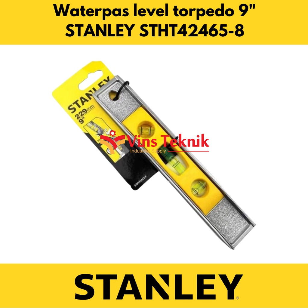 Jual Waterpas level STANLEY STHT42465-8 plastic torpedo 9 inch ...