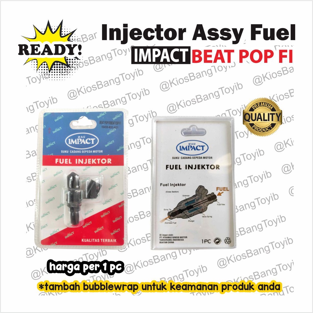 Jual Injector Injektor Assy Fuel Honda BEAT POP FI (Impact) | Shopee ...