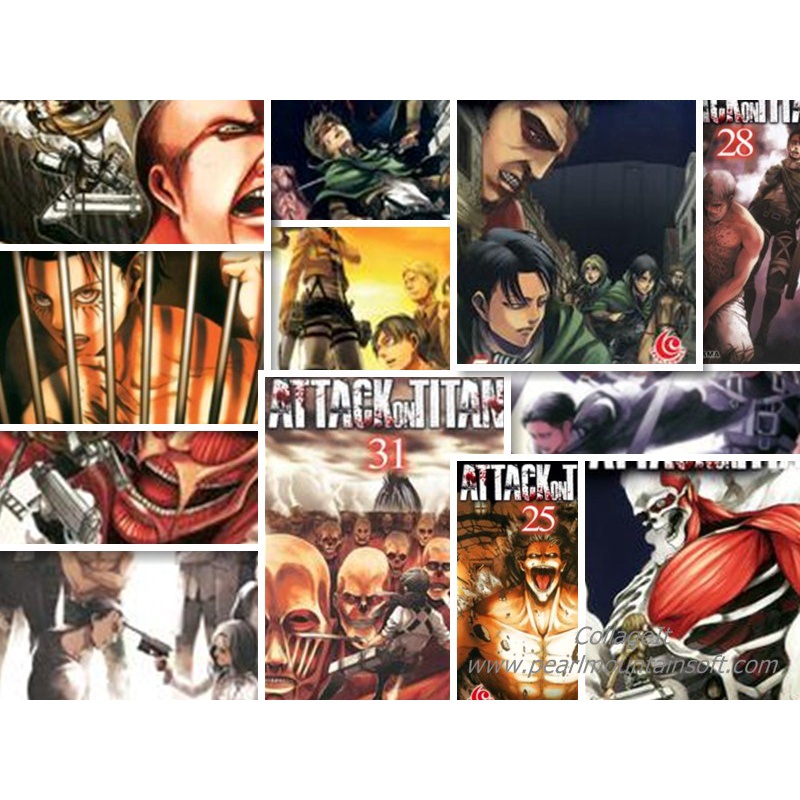 Jual Komik Seri Attack On Titan Hajime Isayama Ready Banyak Nomor