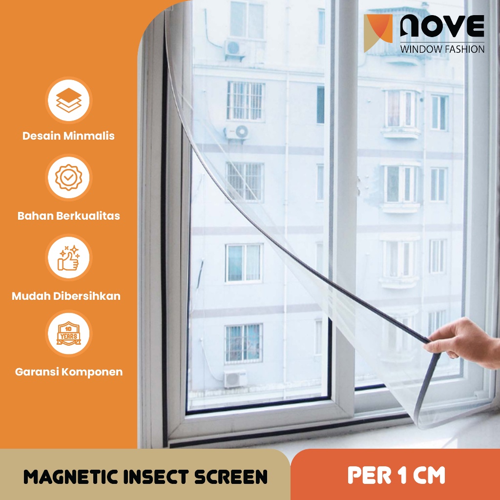Jual Kasa Nyamuk Magnet - Magnetic Insect Screen - Insect Screen Window ...