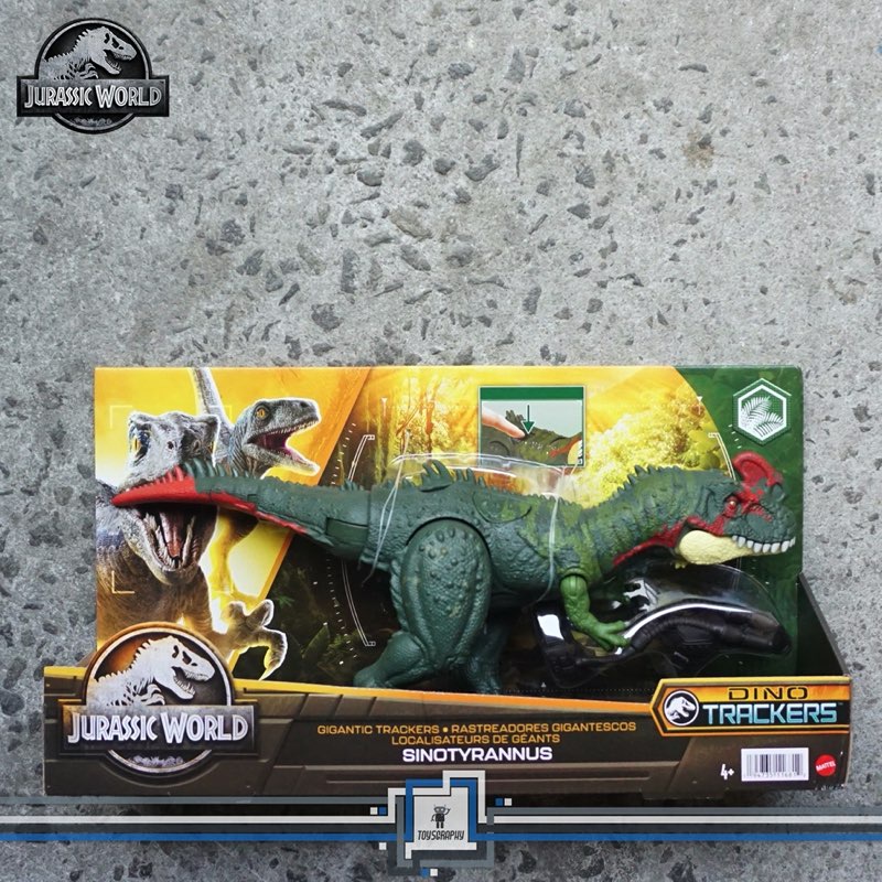 Jual Jurassic World Dino Trackers Gigantic Trackers SINOTYRANNUS Figure ...